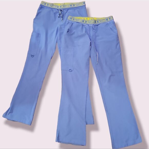activate Men Scrub Pants. Set of 2 Size Small - Picture 1 of 8